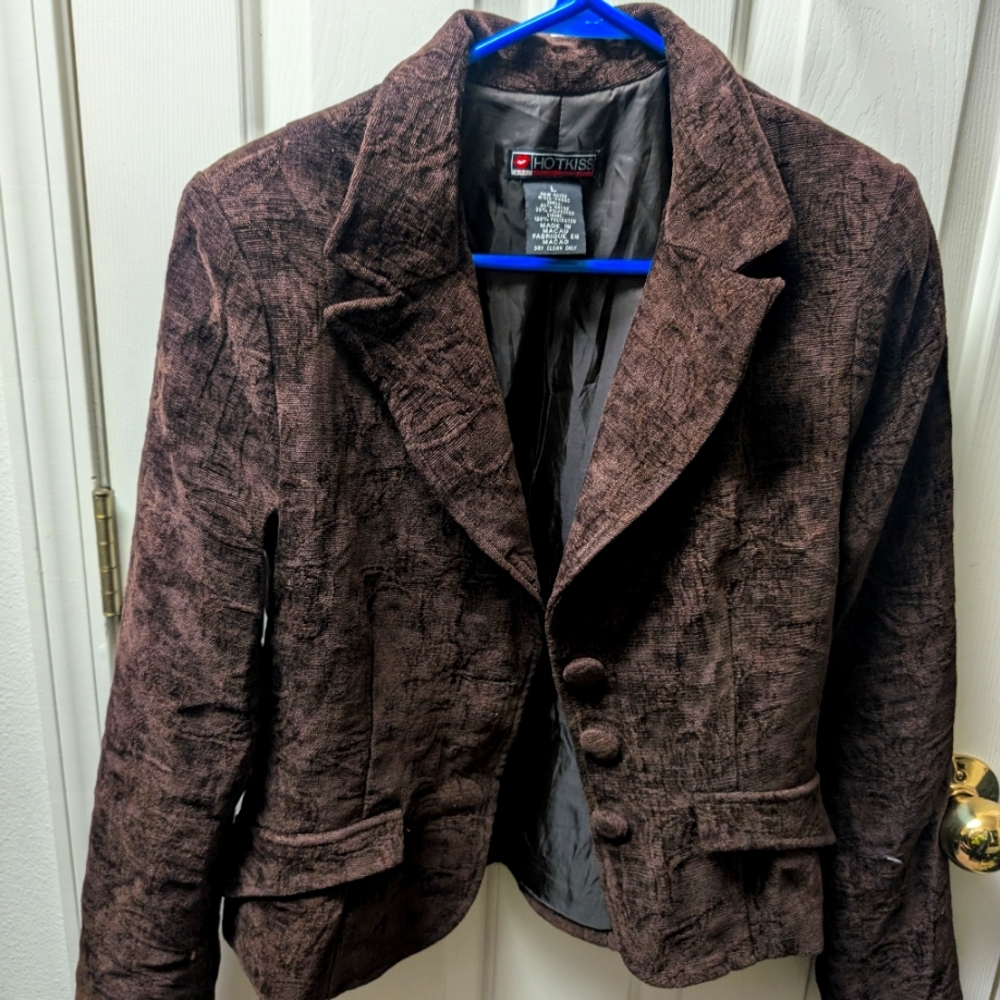 Women's Hot Kiss Brown Jacket